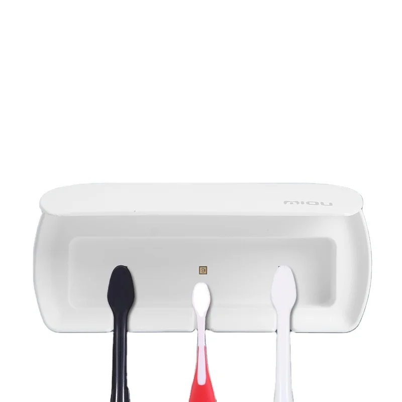 

Toothbrush case holder toothbrush UV case UV sterilizer toothbrush case, White