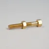 Super Ultimate Rotating Nut Off Bolt Screw Close-Up Magic Trick Micro Psychic Magic Rotating Mind Screw
