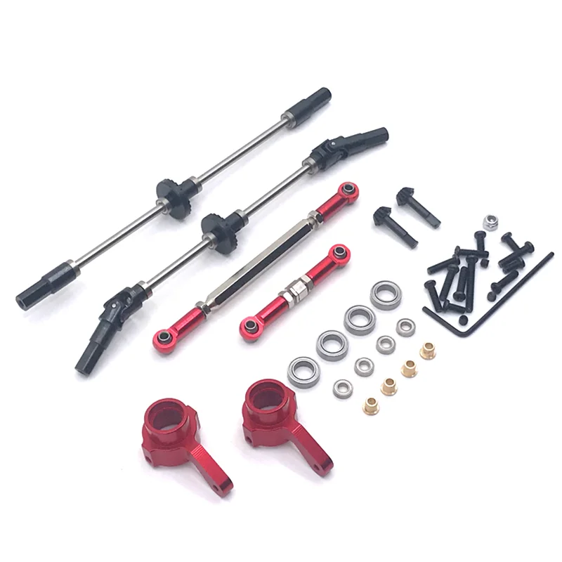 

For WPL 1/16 B14 B24 C14 C24 C34 C44 B16 B36 Q60 RC Car Upgrade Steel Gear Axle Gear