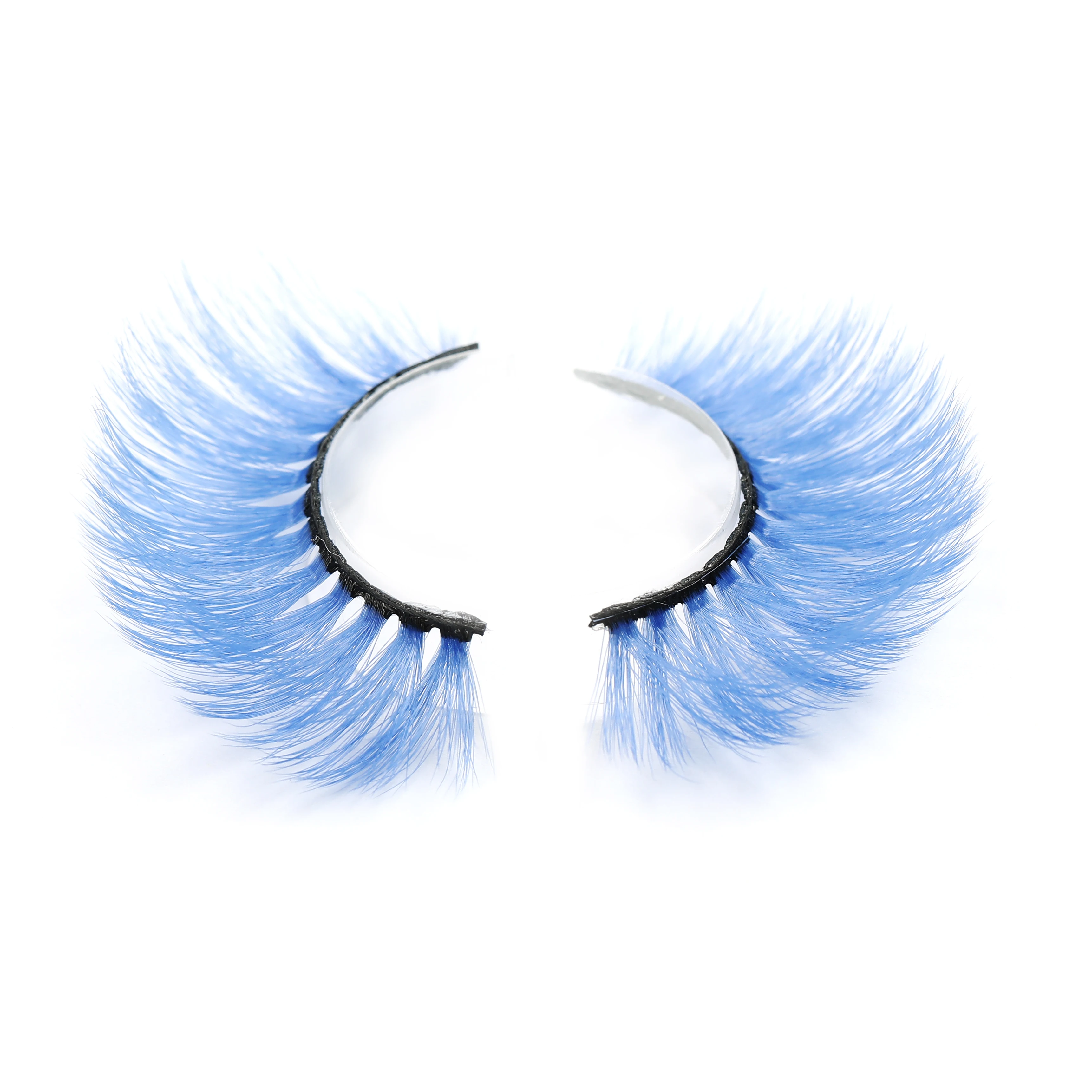 

Best factory price own brand eyelashes 3d colorful mink eye lashes