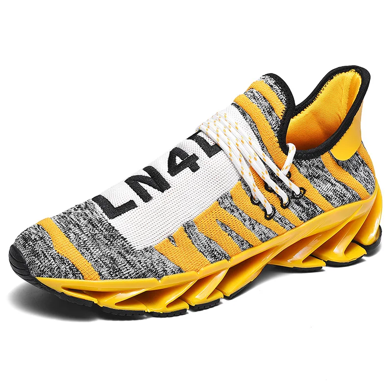 

YT New design colorful casual shoes for men knife-edge bottom non-slip sports shoes men's fashion sneakers