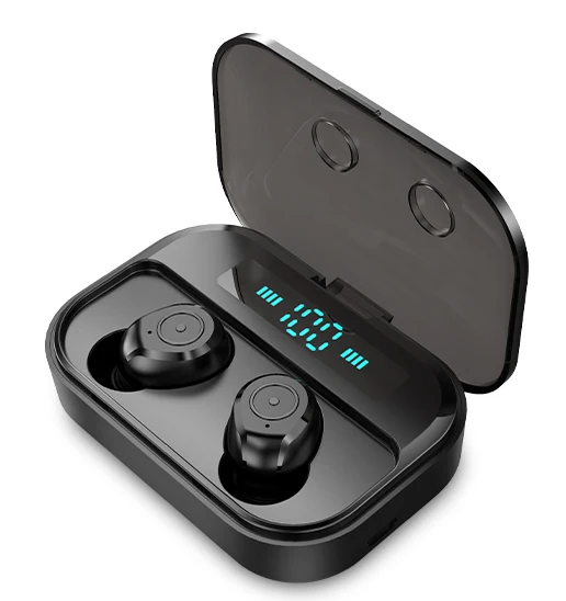 

TWS BT Earphone V5.0 Wireless Headphones Sport ipx7 Waterproof Earphones Mini True Earbuds Headsets for cellphone