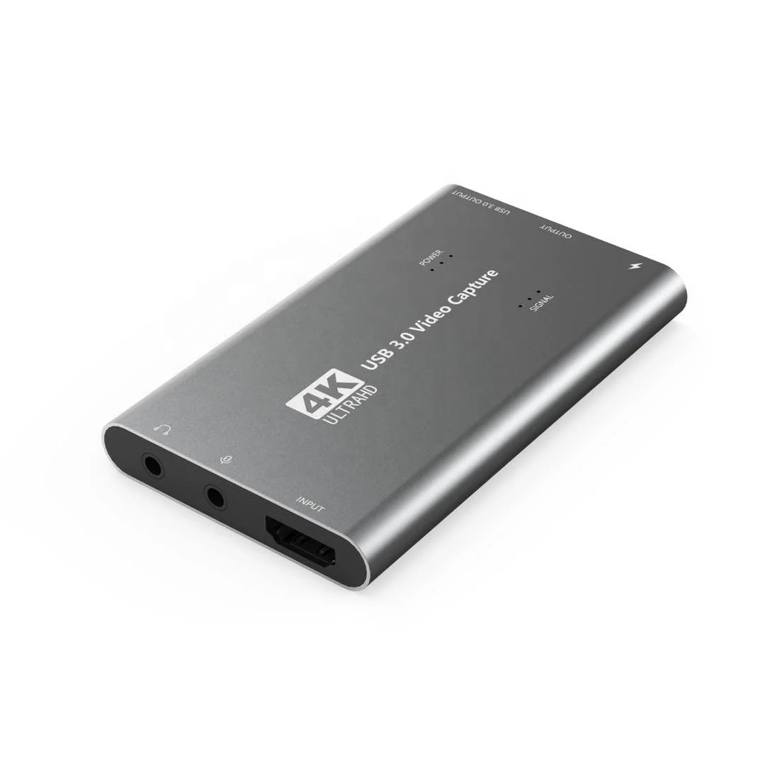 
USB 3.0 audio Video Capture HD 1080 60Hz for mobile phone/tablet/video camera cast screen and audio to your PC and record by PC 