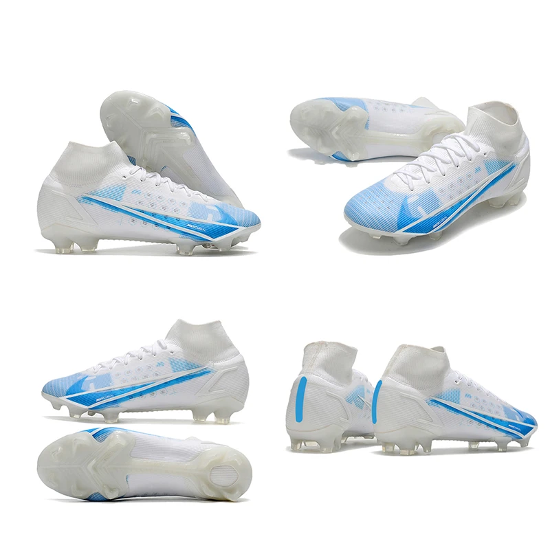 

Football Boots Wholesale Non-slip Sports Outdoor Ultra-light Breathable Soft Spikes FG Soccer Shoes