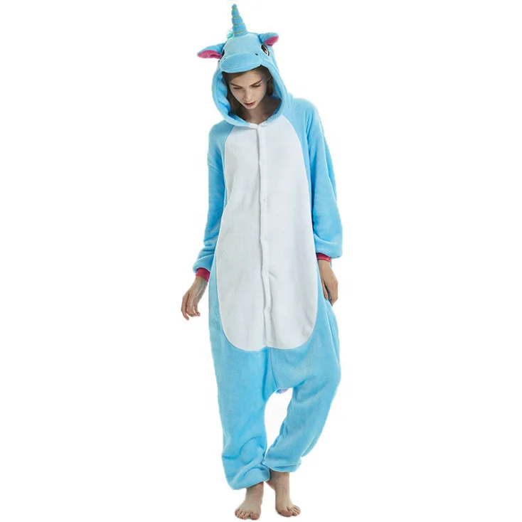 hot selling cosplay christmas unicorn women sleepwear pajamas