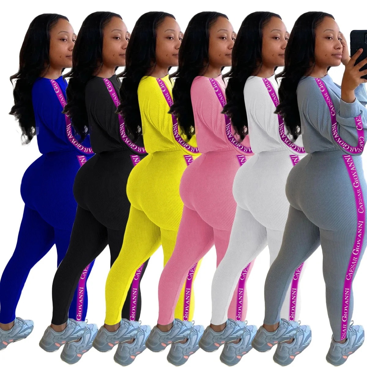 

2020 Women Winter Clothes Tracksuits 2 Piece Outfits Sets Ladies Joggers Pants Sets Tracksuits Pullover Hoodies
