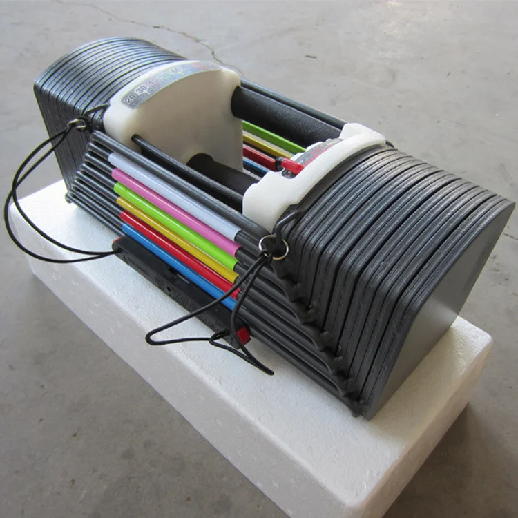 

Gym Equipment Set Power Block Dumbbells 50Lb 90Lb Adjustable Dumbbell Weights