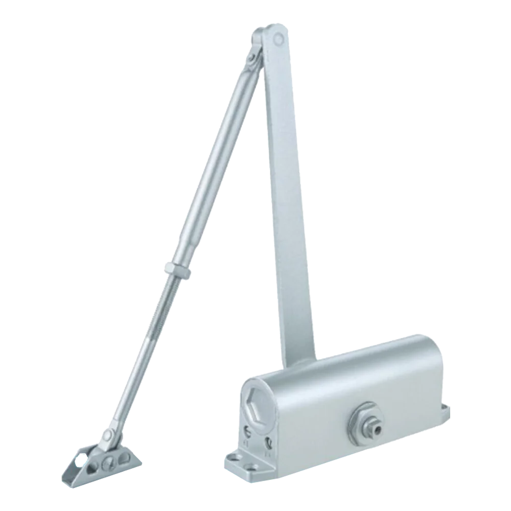 

Heavy Duty electric automatic Self Closing aluminum alloy hold open/non-hold open door closer sliding arm