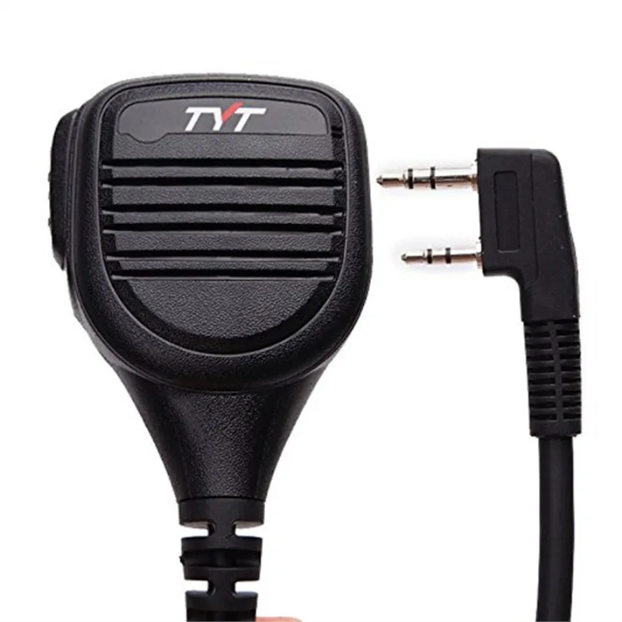 

Tyt Rainproof Shoulder Speaker Phone Remote Ip54 For Tyt Md 380 Md 390 Th Uv8000e Baofeng, Anytone Walkie Talkie