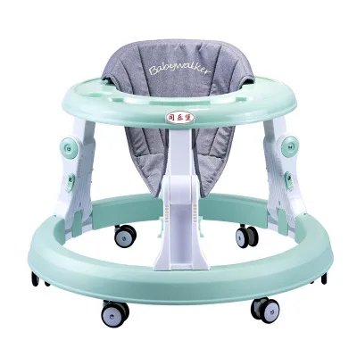 

Wholesales Hot Sale Toys Round Baby Walker With Music 6 Swivel Wheels Baby Walker/high quality simple baby walker