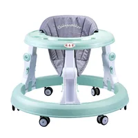 

Wholesales Hot Sale Toys Round Baby Walker With Music 6 Swivel Wheels Baby Walker