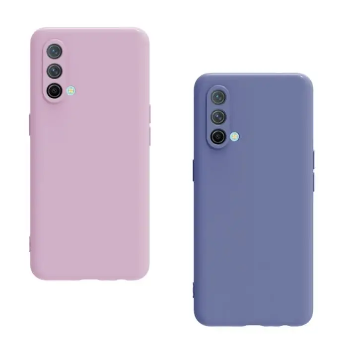 

Shockproof Funda Eco-Friendly Liquid Silicone TPU Phone Case For Oneplus Nord CE One Plus 9 9R Back Covers, 8 colors