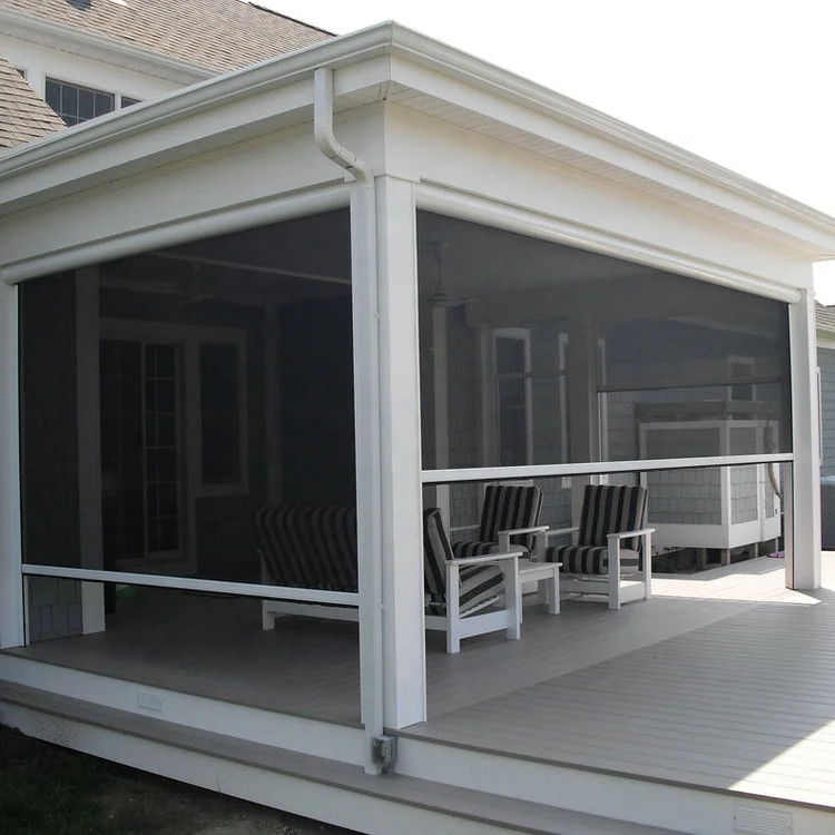 

Weather resistant pvc outdoor roller blinds