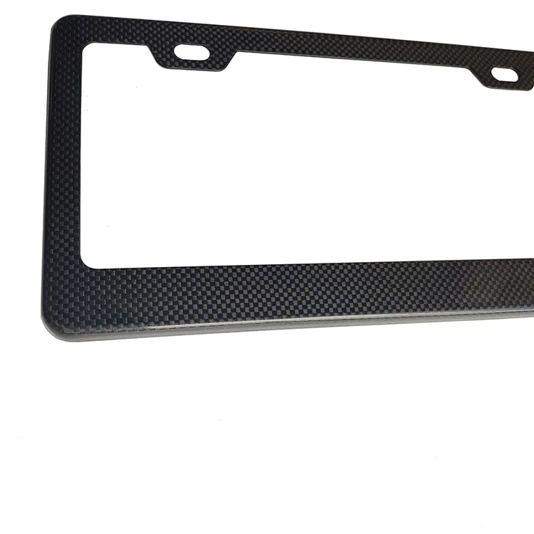 Universel Voiture Plaque D/'Immatriculation Surround Chrome Look cadre Reg titulaire de la licence