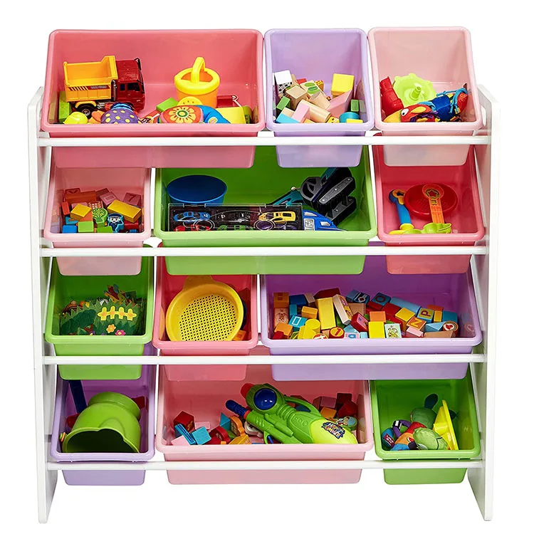 

kids toy organizer and storage bins with plastic bins, Customized