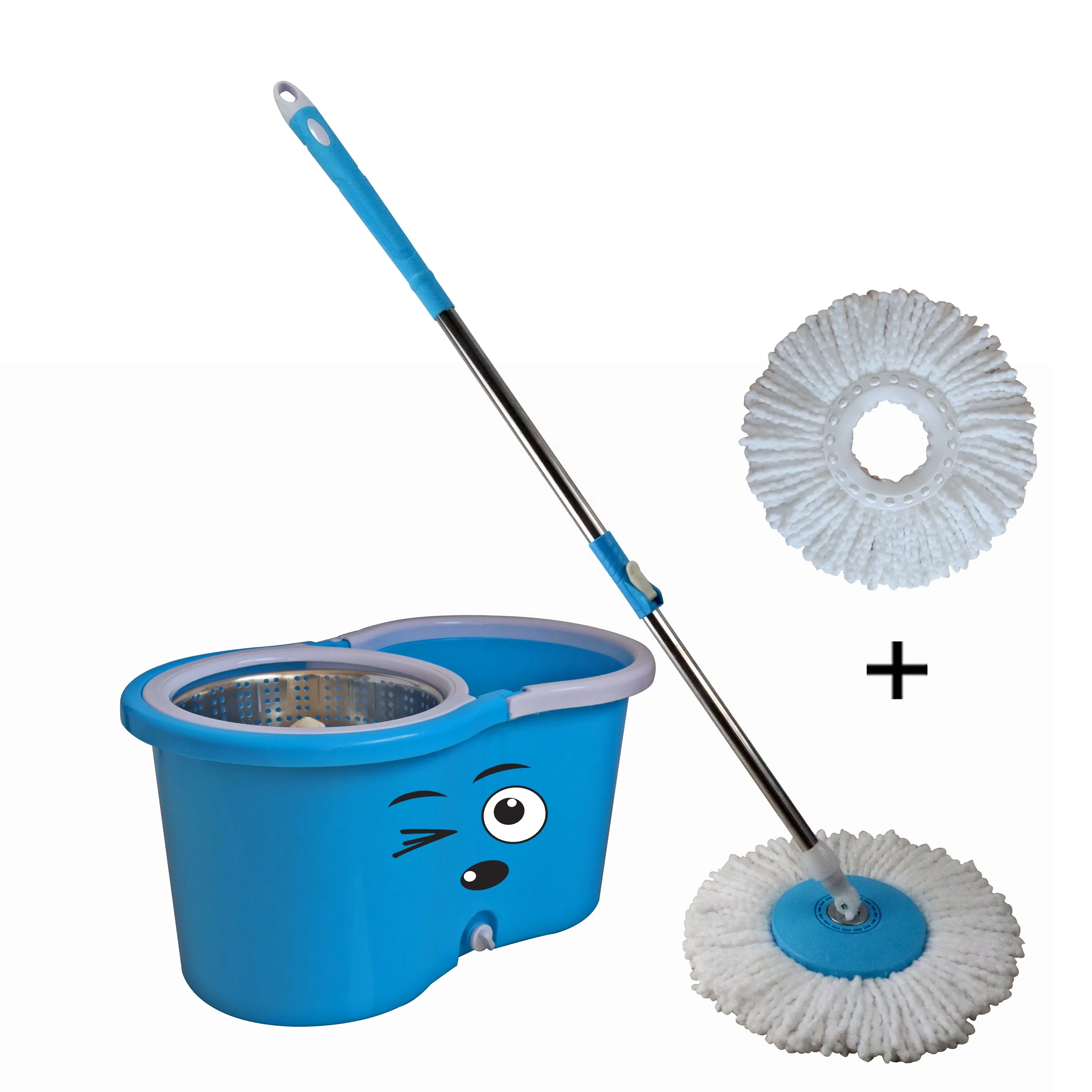 

New Products Household Durable Assemble 360 Spin Magic Mop, Blue ,green,red,pink