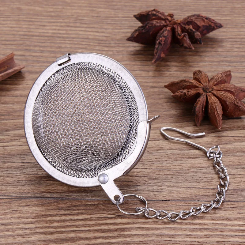 

High Quality 4.5cm/5cm/7cm/9cm 304 Stainless Steel Tea Infuser Ball For Soup Filter Cooking Tools Wholesale, As picture