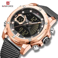 

luxury naviforce reloj montre analog digital men watches 2020 new hot sale Wristwatches navy force factory watch 9172S