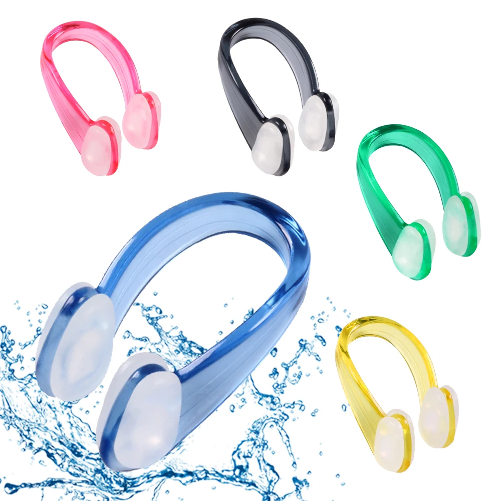 

Swimming Earplug Earplugs Suit Swim Earplugs Small Size FOR Adult Children Waterproof Soft Silicone Nose Clip, Customized color