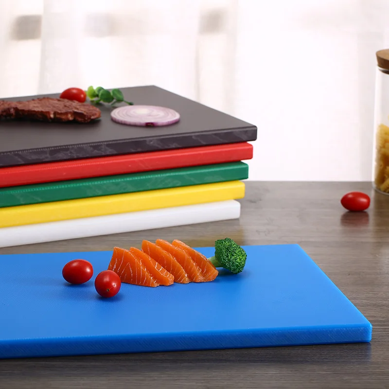 

Professional HDPE cut board Plastic Cutting Board kitchen cut board for Restaurant and Home, Red/green/white/black/blue/coffee,customized color