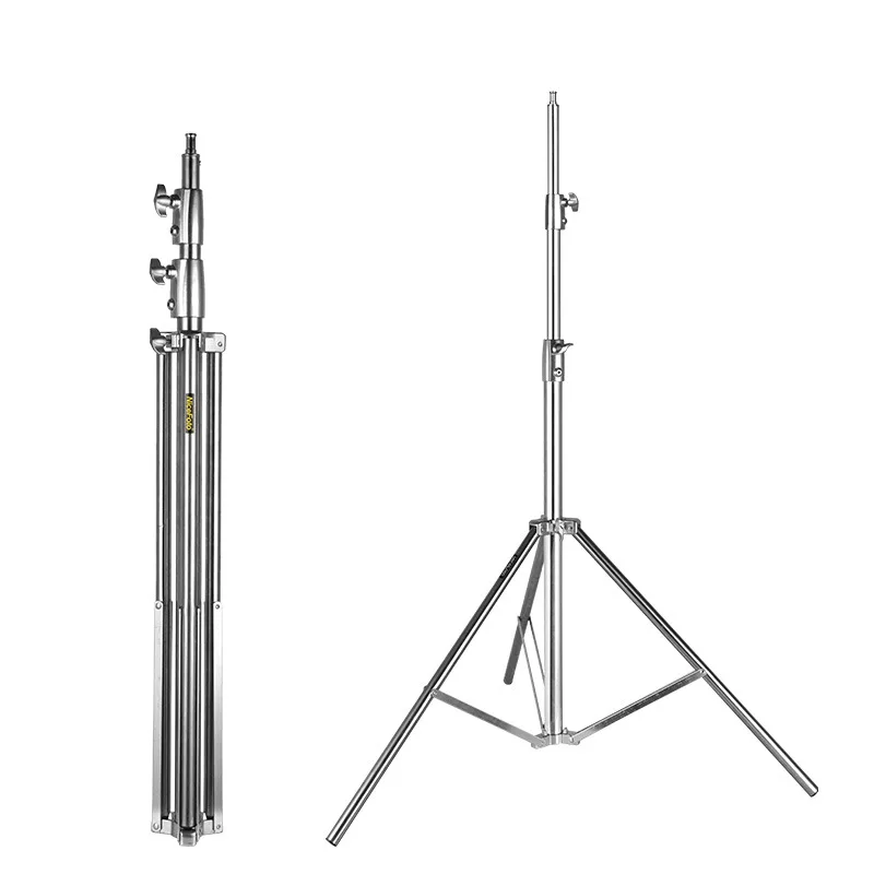 

Profesional Photography light stand tripod 2.8m stainless steel full metal thick large tube diameter lamp flash lamp