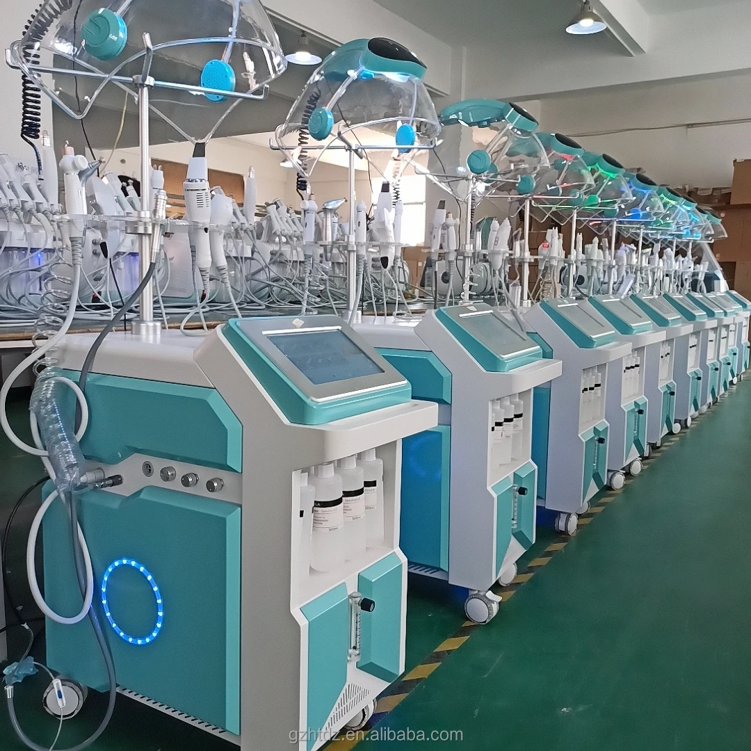 

Free Shipping New Face Multifunctional Water Hydra Hydrafacials Peel Facial Beauty Machine, White