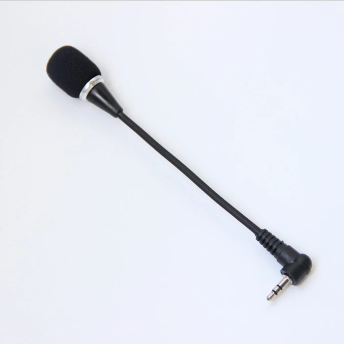 

microfono para laptop o PC/Black 35mm voip notebook 3.5mm aux mini lavalier 2.5mm microphone flexible for skype/laptop/tablet