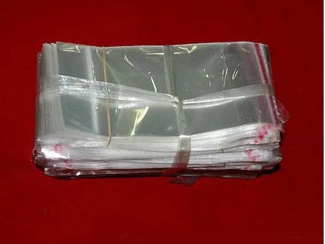 
two side sealing heat cutting pp opp bopp bag making machine 