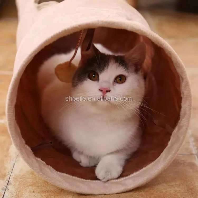 carpeted cat tunnel