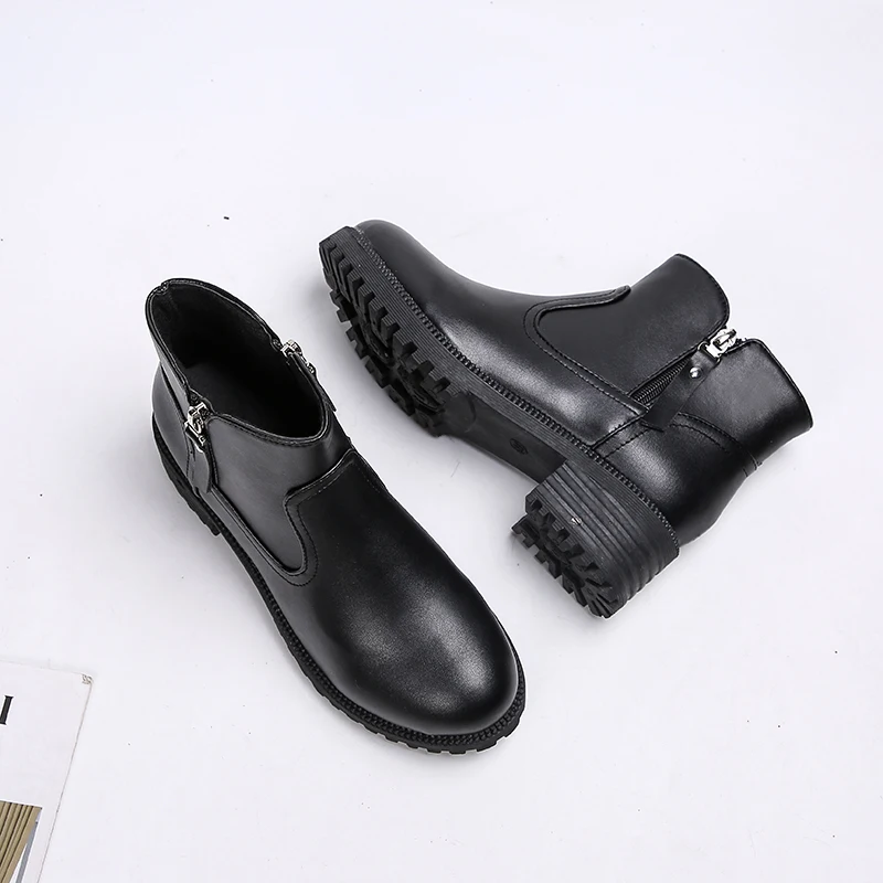 

Factory direct selling Comfort Zipper shoes Women's boots, Customized color