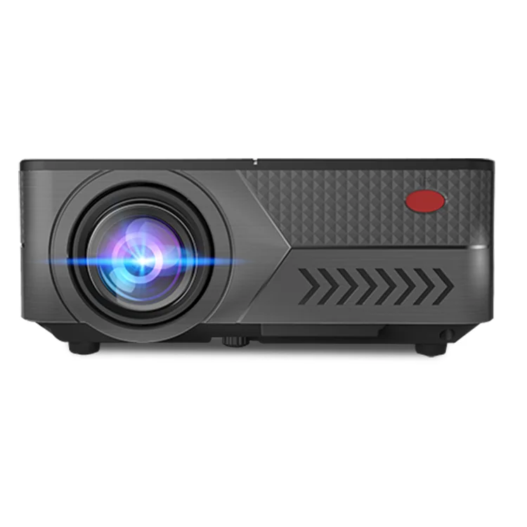 

Projector for Theater Outdoor Mini Portable Projector Led Video Dlp Lcd HD Projector for Home Cinema, Black white