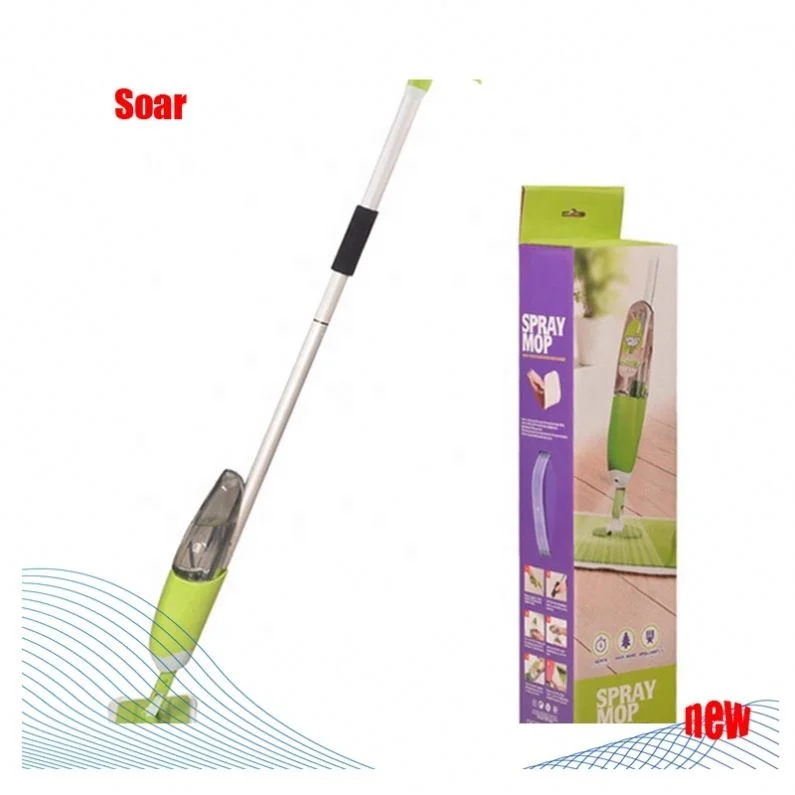 

Hot Sale Made in China Lazy Cleaning Microfiber Spray Mop, Lazy Mop, Green/red/blue