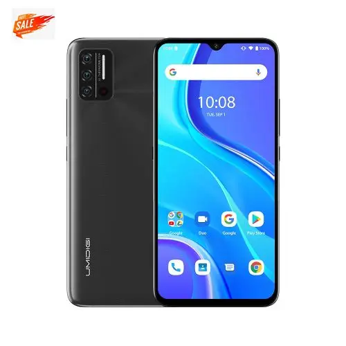 

Global Wholesale UMIDIGI A7S 2GB 32GB Temperature Test Triple Back Cameras 4150mAh 6.53 inch Android 10.0 4G Smart mobile phone