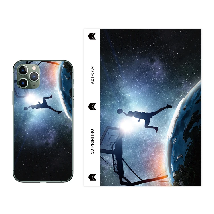 

JJT Factory Protective Film Wrap Skin Phone Back Paste Sticker For Iphone Samsung Huawei Customized Protective Rear Film