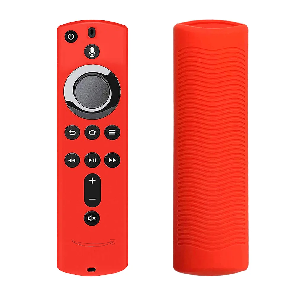 

DHL Free Shipping Remote Silicone Case Protective Cover Skin for Amazon Fire TV Stick 4K TV Remote Control