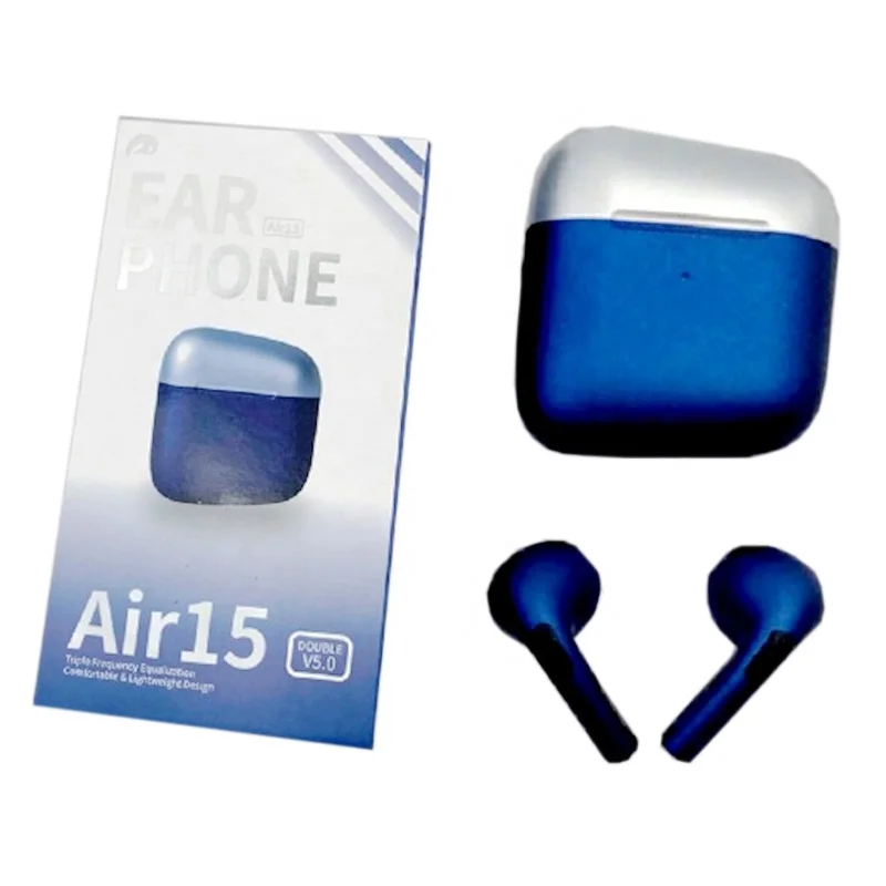 

Best Selling Product Air 15 Fone De Ouvido Sem Fio Earphones Earbuds Handfree TWS Fone De Ouvido OEM ODM Auricular Headphones