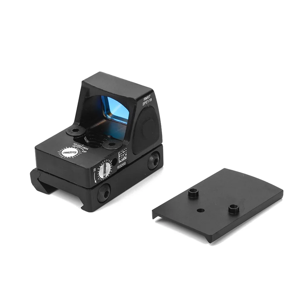 

New Tactical RMR Reflex Red Dot Sight 3.25 MOA Scope for Glock Hunting Fit 20mm Pictinny Rail and Airsoft Pistol