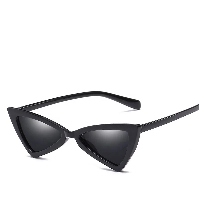 

cat 3 triangle women sunglass fashion vintage sunglasses UV400 triangle sunglasses