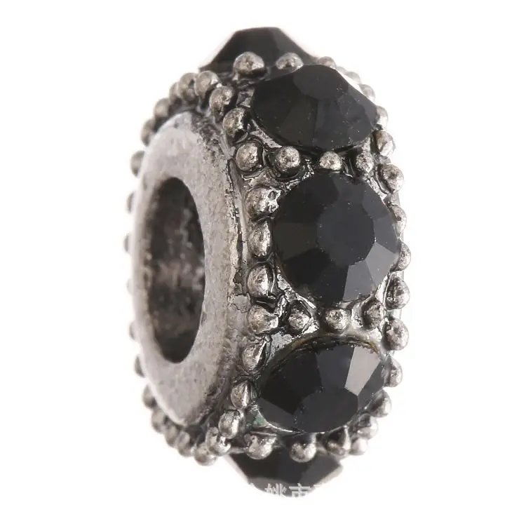 

New Fashion Jewelry Accessories Big Bead Spaces Charm for Bracelet, Silver