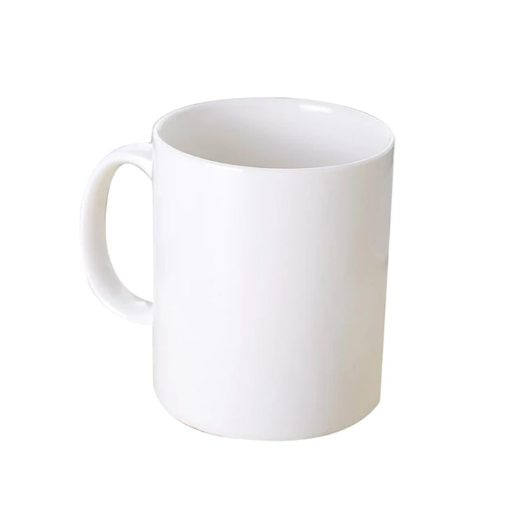 plain white mugs