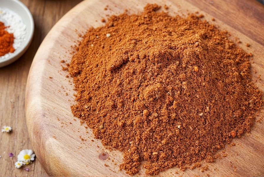 Grilled meat seasoned with dry rub