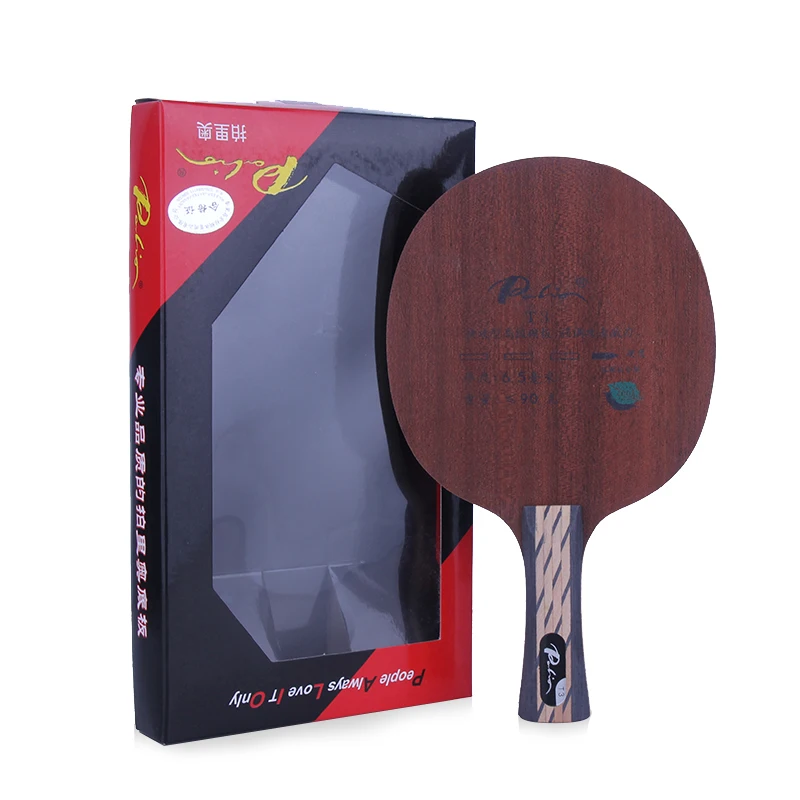 

Palio T3 5 wood 2 carbon quick attack strong offensive table tennis racket blade .
