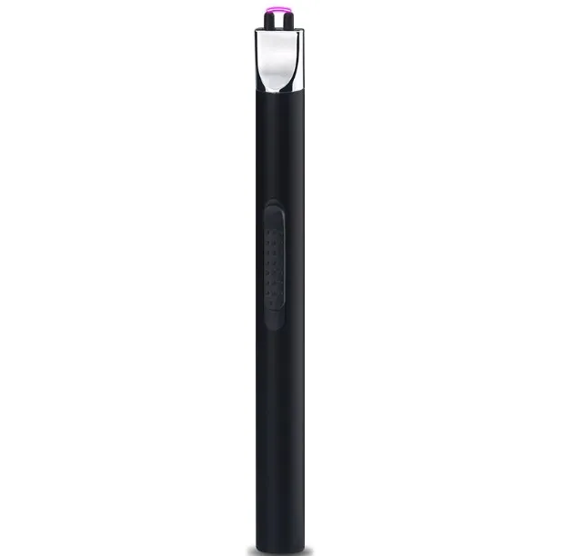 

Windproof Pocket Size Electric Candle USB Lighter with Safe Button