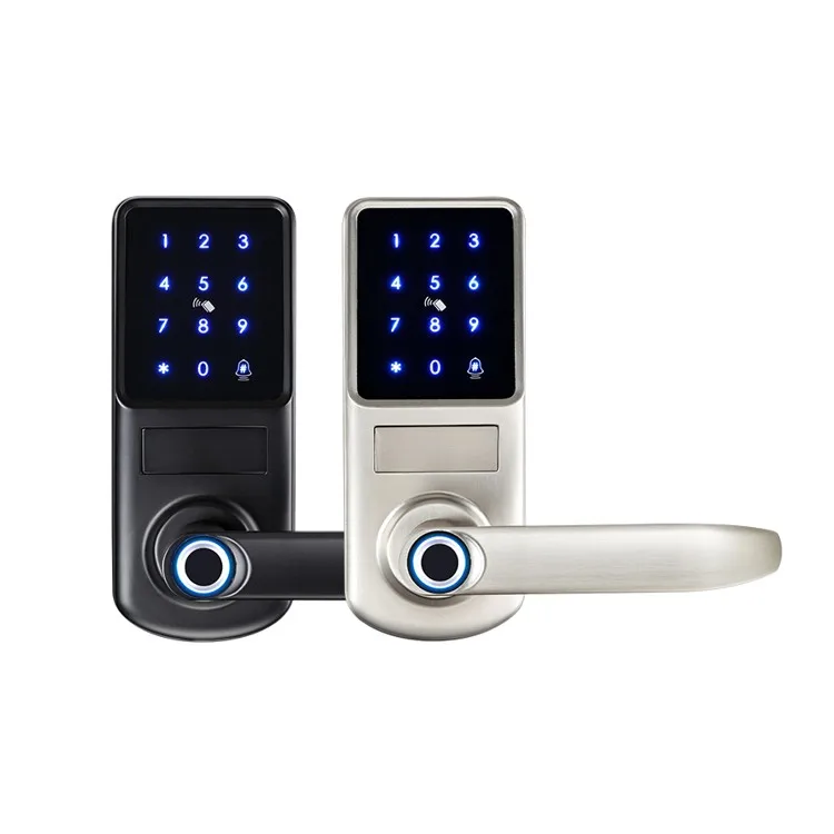 

Smartek Apartment tuya or ttlock fingerprint wifi app biometric digital home high security waterproof smart door lock