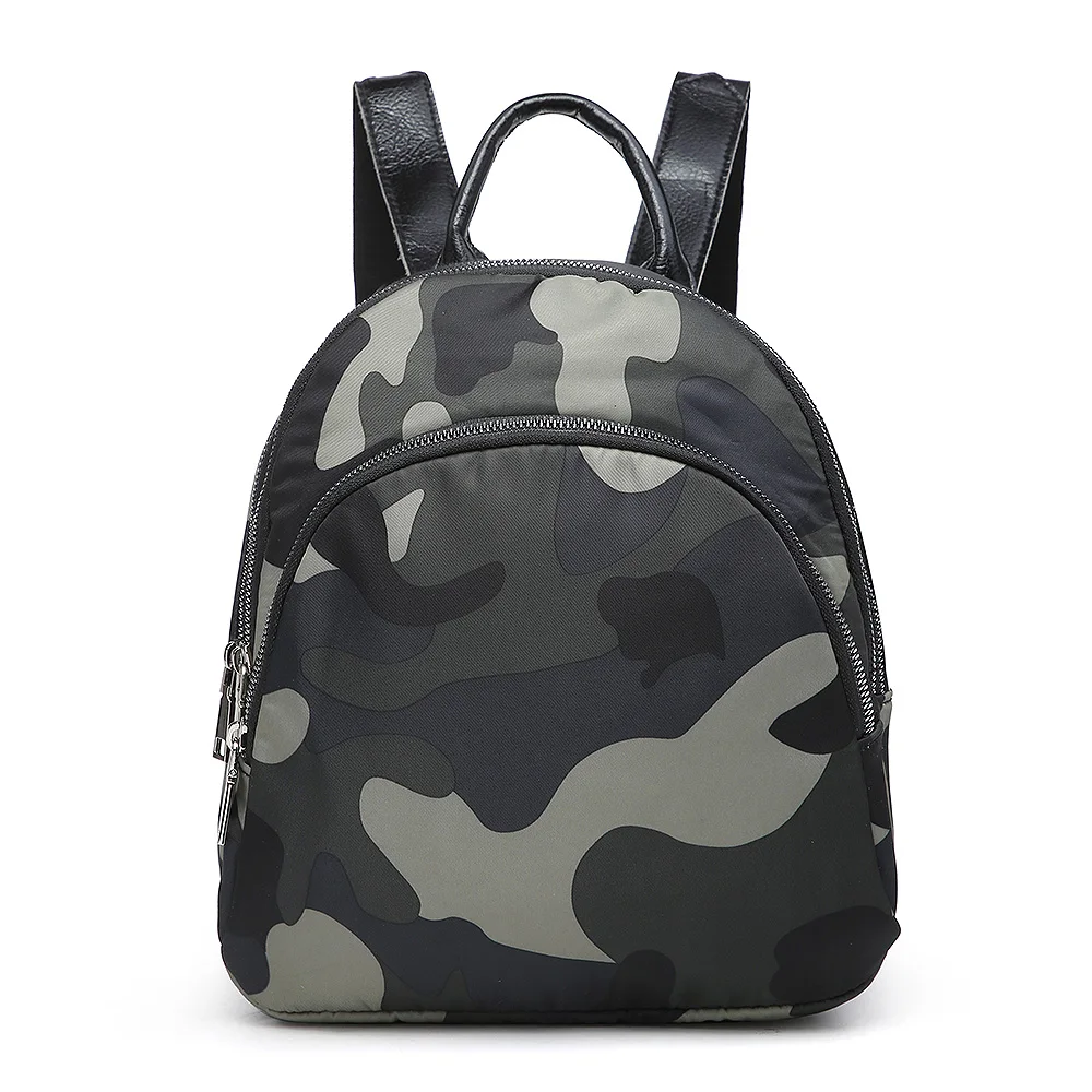 

2020 New Arrival Fashion Camouflage Backpack Pu Leather School Bags Good Quality Designer Bags