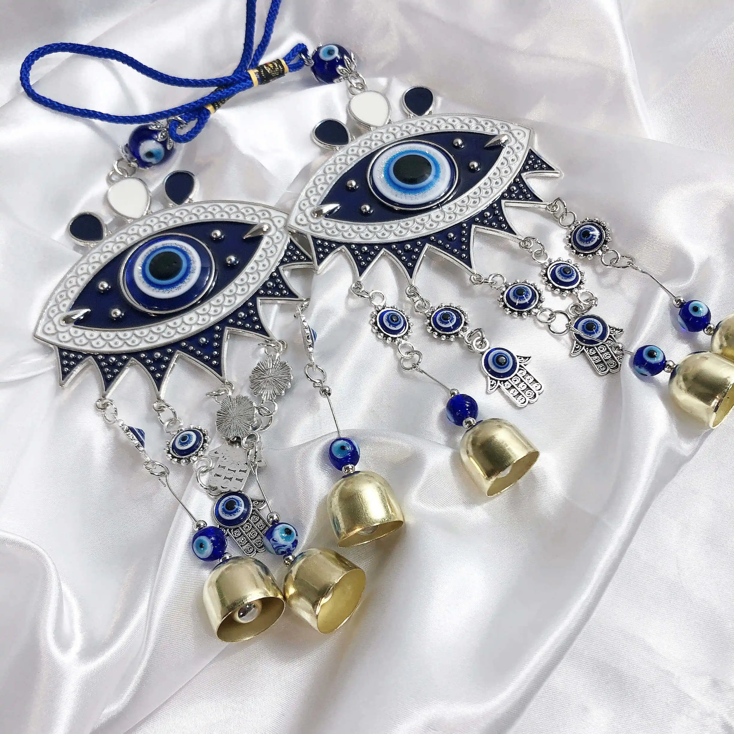 

Eye Wind Chime Amazon Etsy Hot Wholesale Evil's Eyes Retro Boho Bells Wall Hanging for Car and Home Decorations