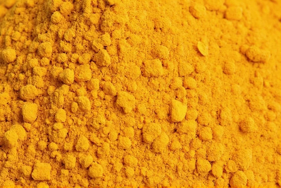 Fresh turmeric root and ground turmeric powder comparison