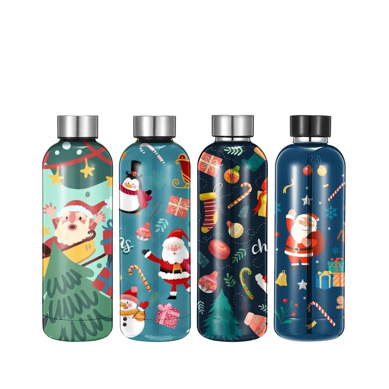 

Wholesale Stainless Steel Water Bottle Double Wall Vacuum Insulated Water Drink Bottle with Lid