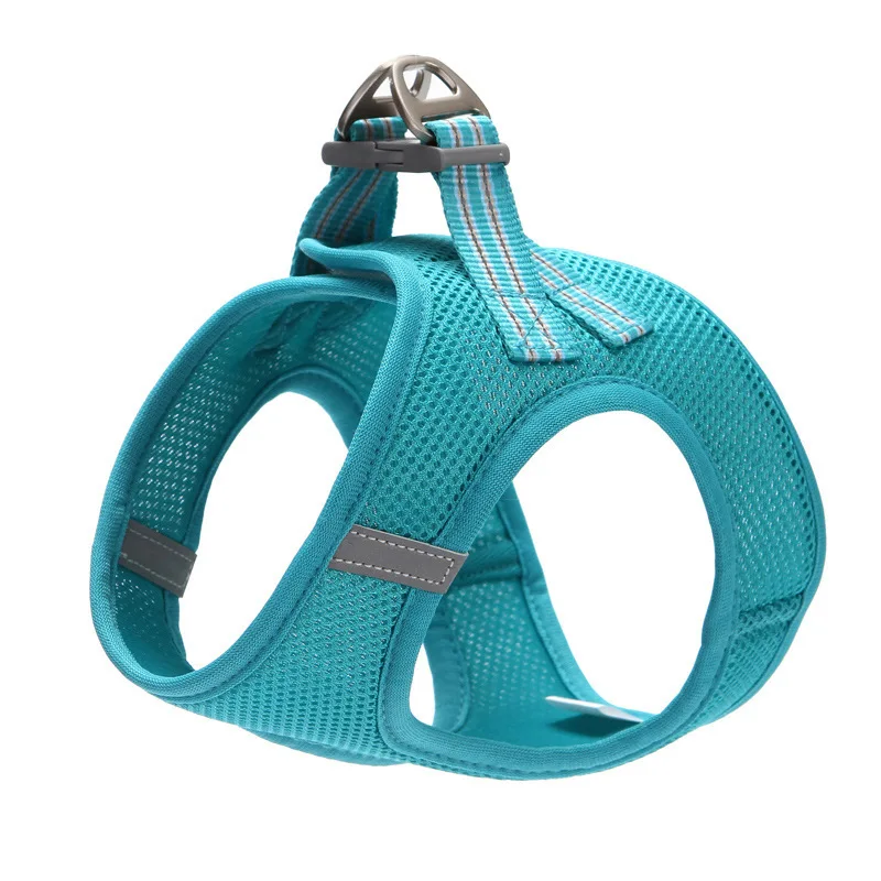 

Soft Pet No Pull Adjustable Dog Harness Color Matching Pet Clothing Personalized Dog Pet Harness And Collar, Picture shows