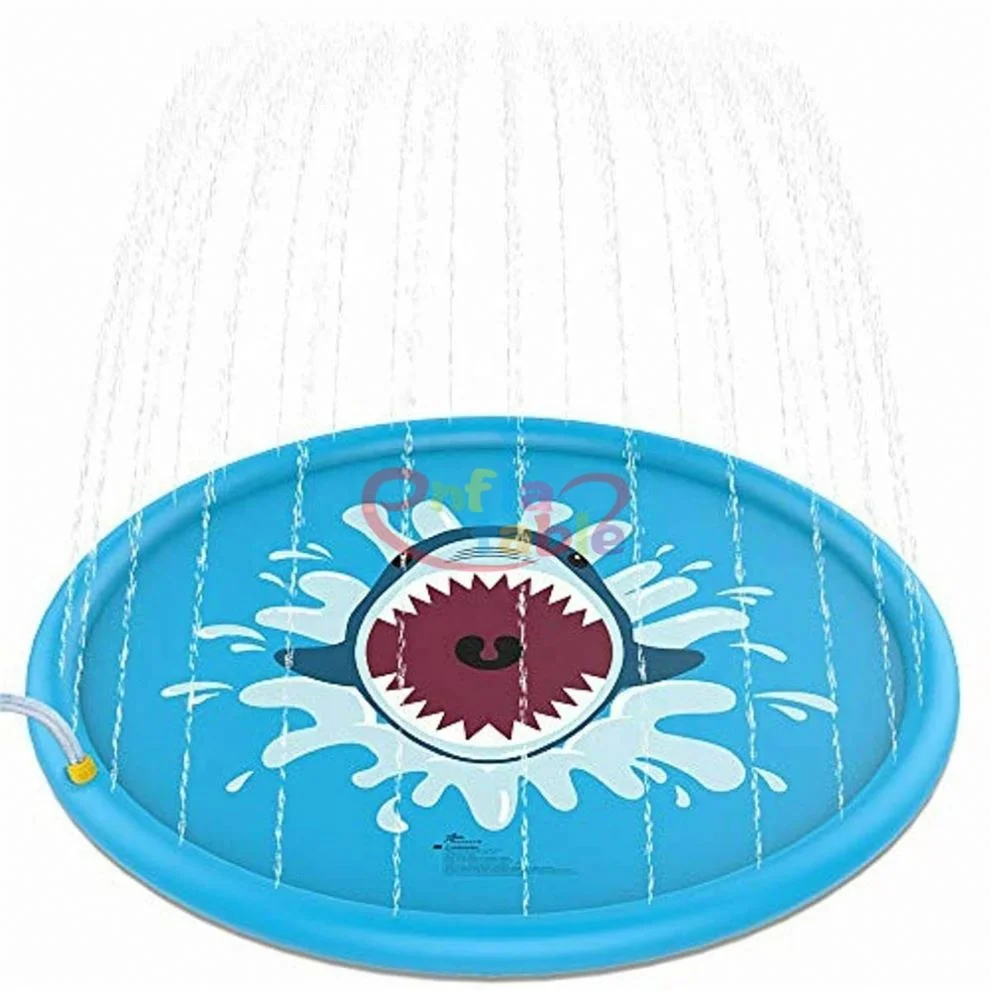 

Summer Hot Sale 67" Inflatable Splash Sprinkler Pad For Kids Sprinkler For Kids Splash Pad, Blue or customized